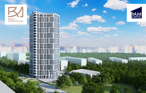 Ход строительства ЖК «Вежа на Ломоносова» в январе 2022